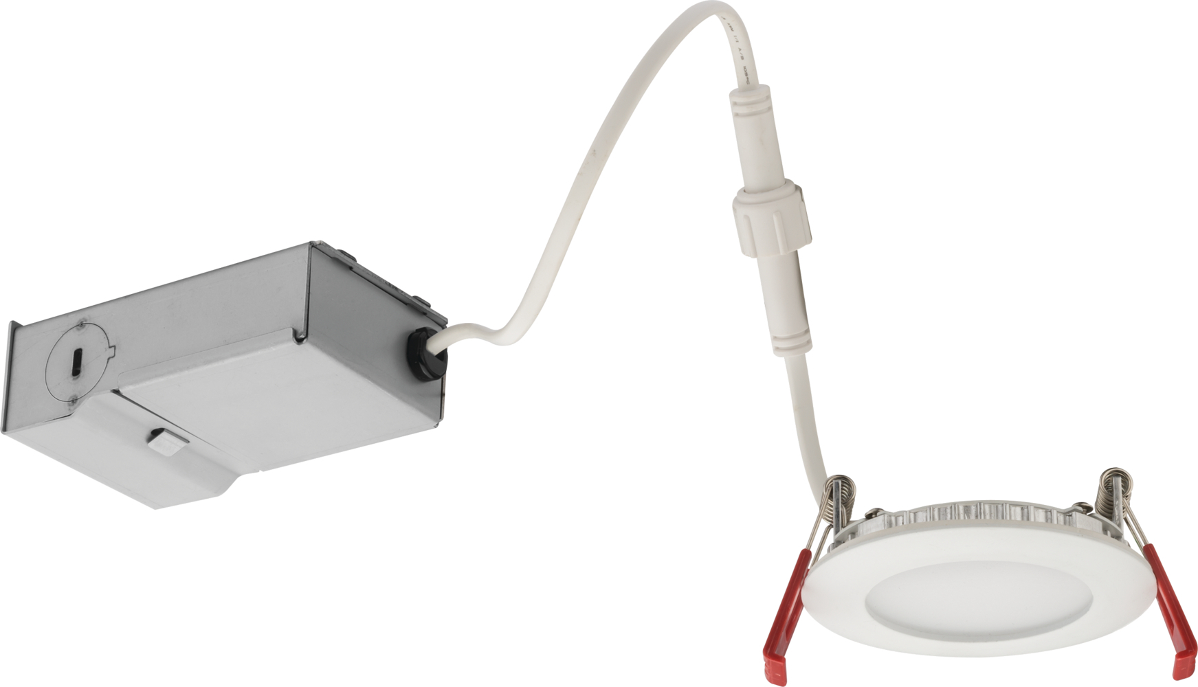 3'' wafer-thin LED downlight, LED, 4000 K , Matte white, SKU - 236VG4