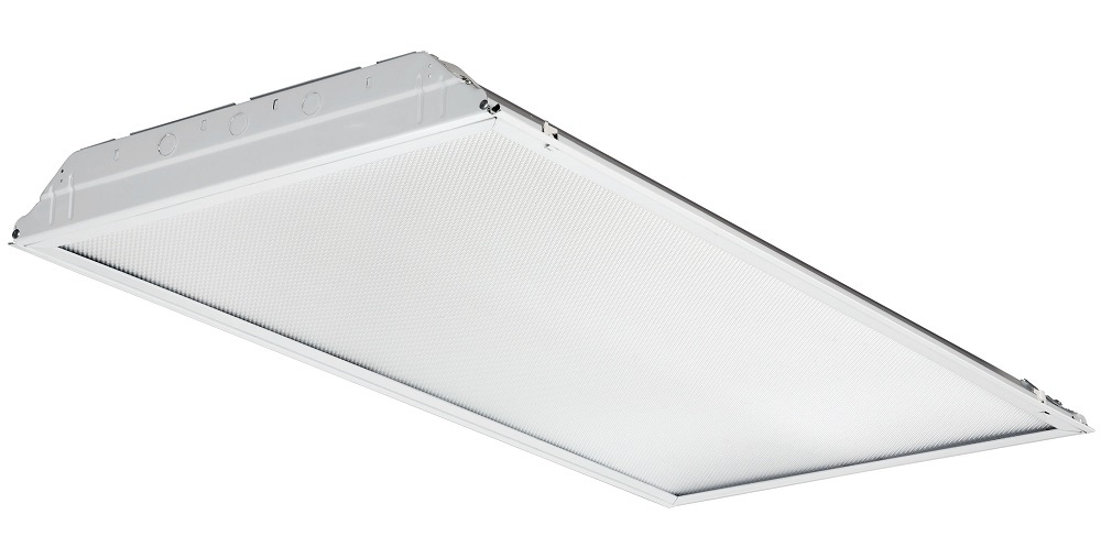 Contractor Select LED Lensed Troffer, Nominal 5000 lumens, 80+ CRI, 4000K, SKU - 237CJ4