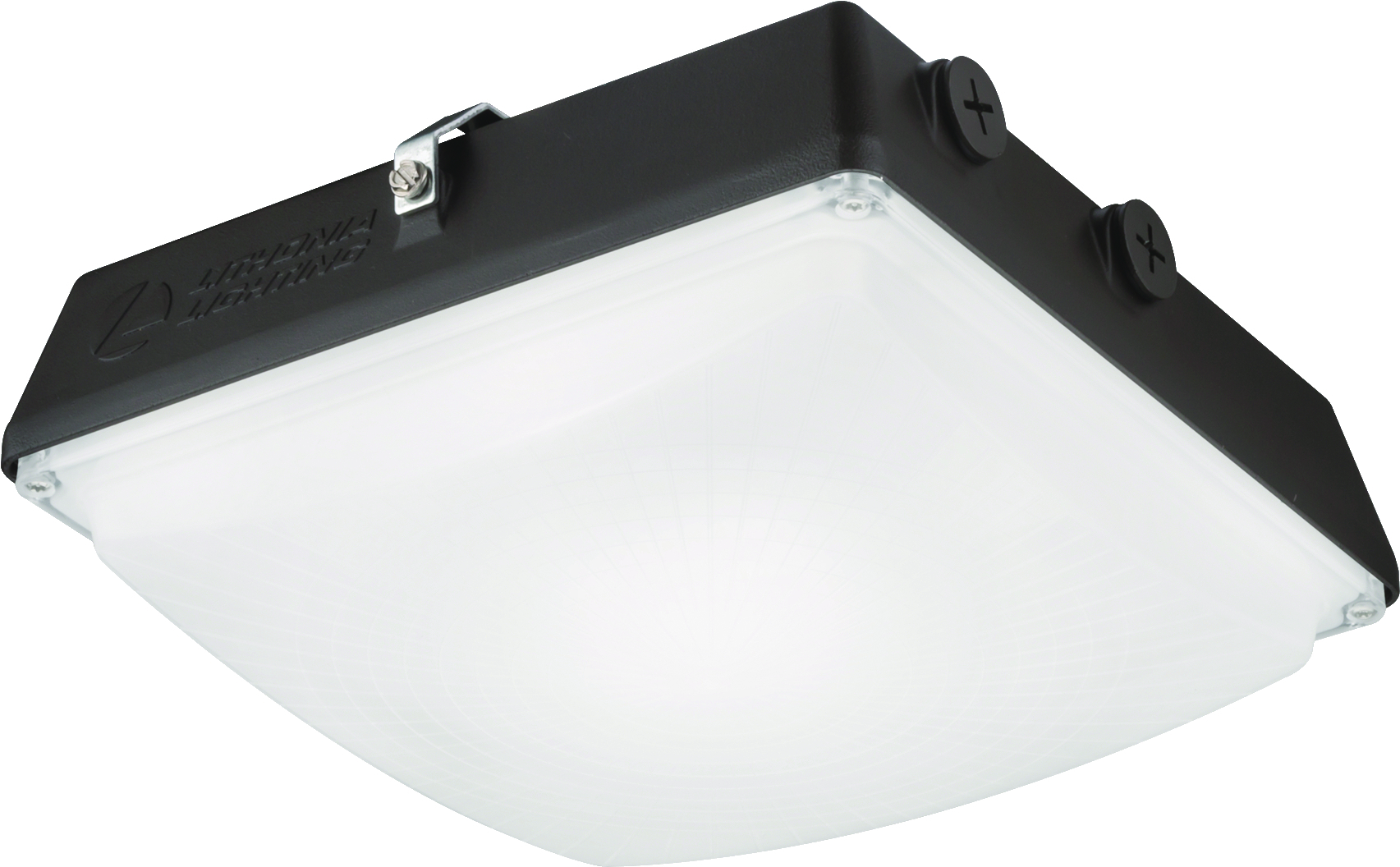 The CNY LED canopy luminaires are energy efficient and budget friendly, perfect for replacing up to 400W metal halide luminaires while saving up to 80% energy costs. Quick mount mechanism significantly reduces the installation time. An LED array and translucent lens create uniform and visually comfortable illumination. CNY LED luminaires are DLC Premium listed and deliver quick payback!