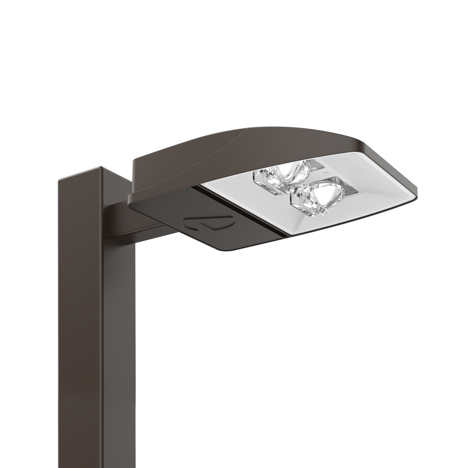 The ESX LED area luminaire provides the combination of best product value, best price and best delivery. ESX is ideal for one-for-one replacement of HID area lighting and provides up to 76% energy savings, long service life and fast payback. All ESX luminaires feature adjustable light output, providing two light levels from one product, allowing greater flexibility while helping reduce inventory costs. The luminaires also feature a reversible arm that allows for mounting on both round and square poles.