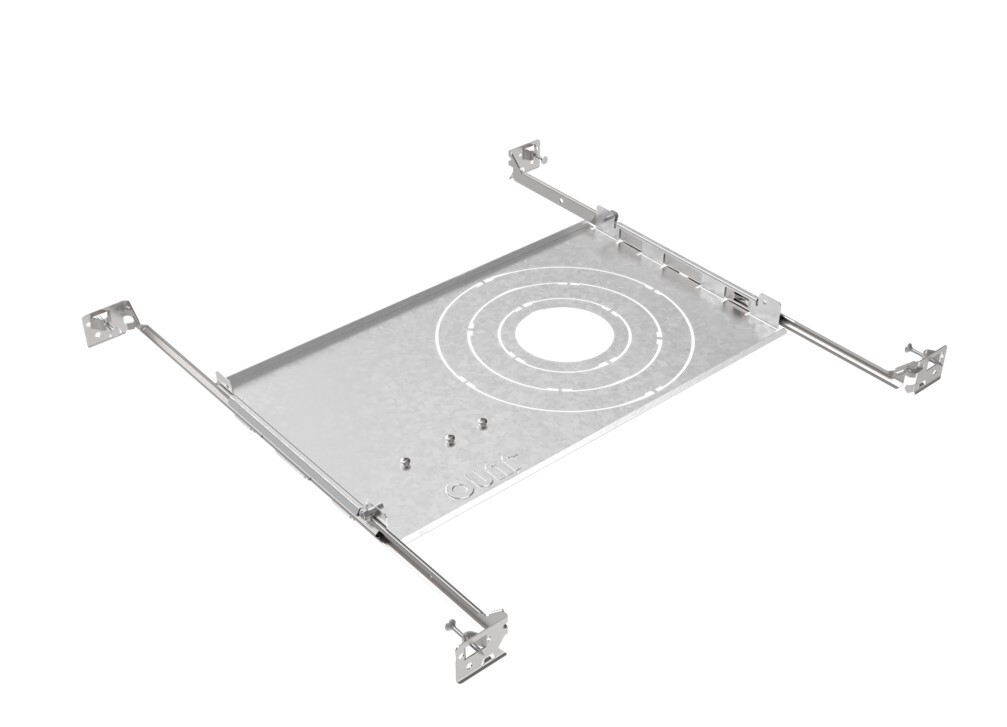 The Lithonia Lighting Wafer New Construction Pan is suitable for installing the 3 inch, 4 inch, 6 inch and 8 inch Wafer LED Downlight.