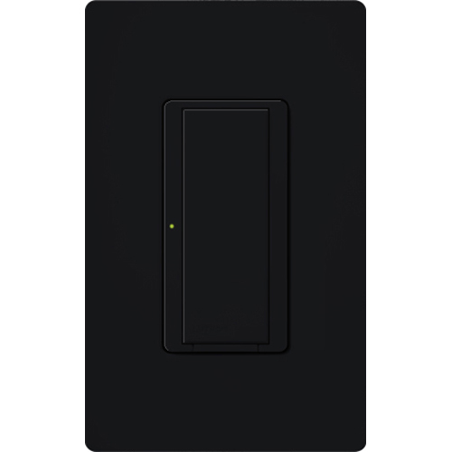 Maestro Wireless Switch, Incandescent/Halogen, Magnetic Low-Voltage, Electronic Low-Voltage, Non-Dim Fluorescent, Multi-location/single-pole, 120V/6A light or 3A fan in black,Vive enabled