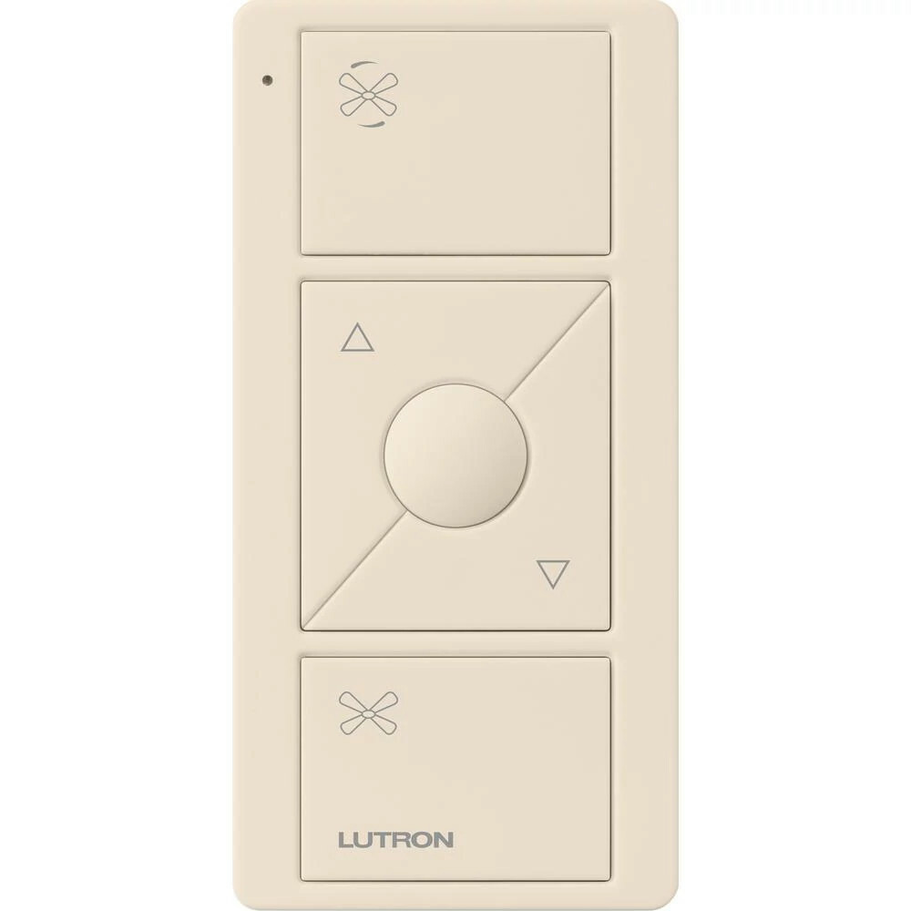 Lutron Pico Smart Remote for Fan Speed Control - Light Almond