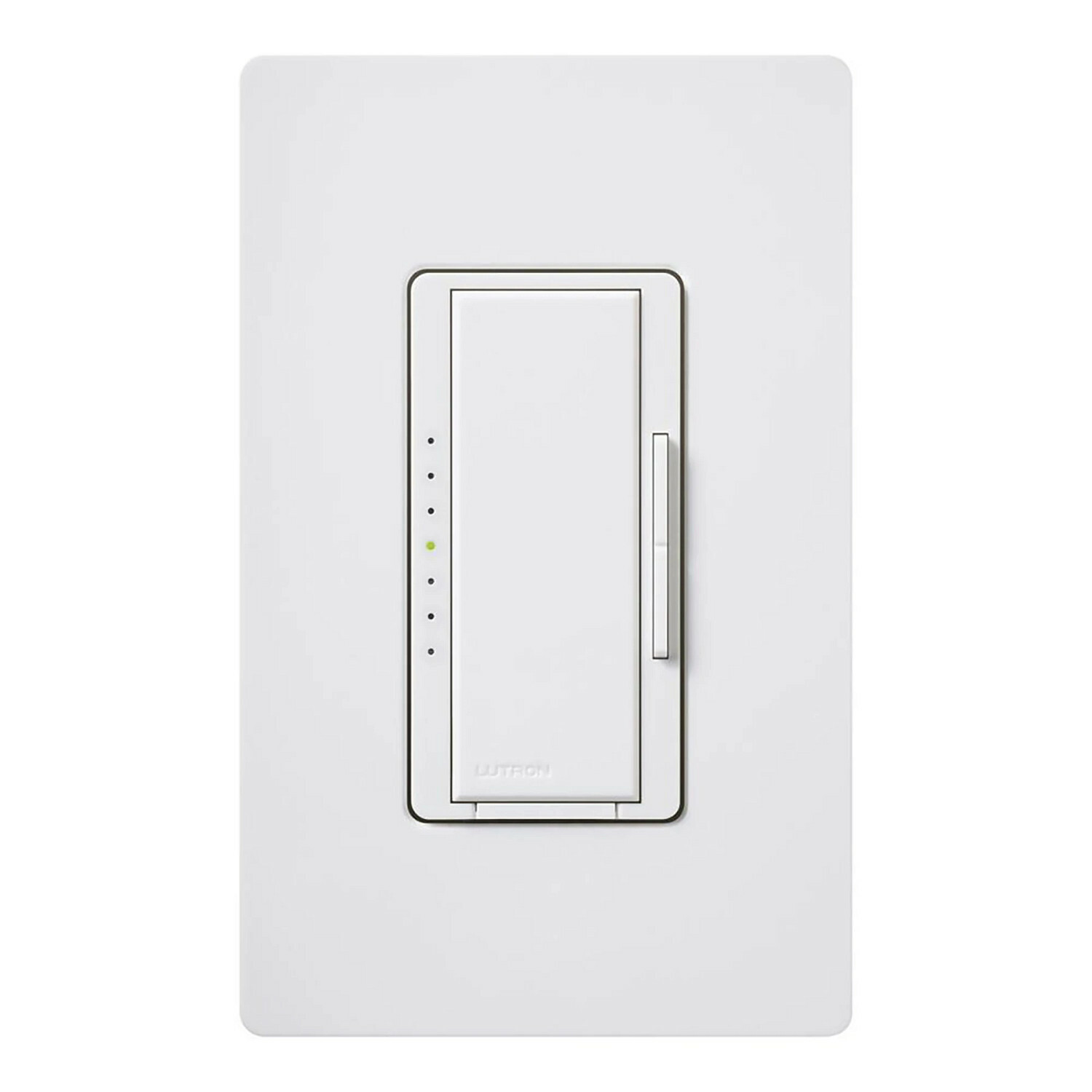 Maestro Single Pole, 3-Way, Multi-Location CFL/ELV/LED/MLV Dimmer,500 Watts, White