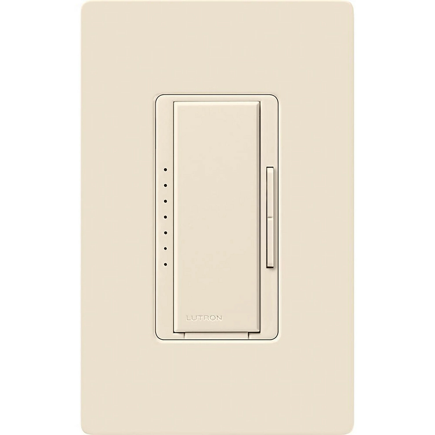 Maestro Single Pole, 3-Way, Multi-Location CFL/ELV/LED/MLV Dimmer,500 Watts, Almond