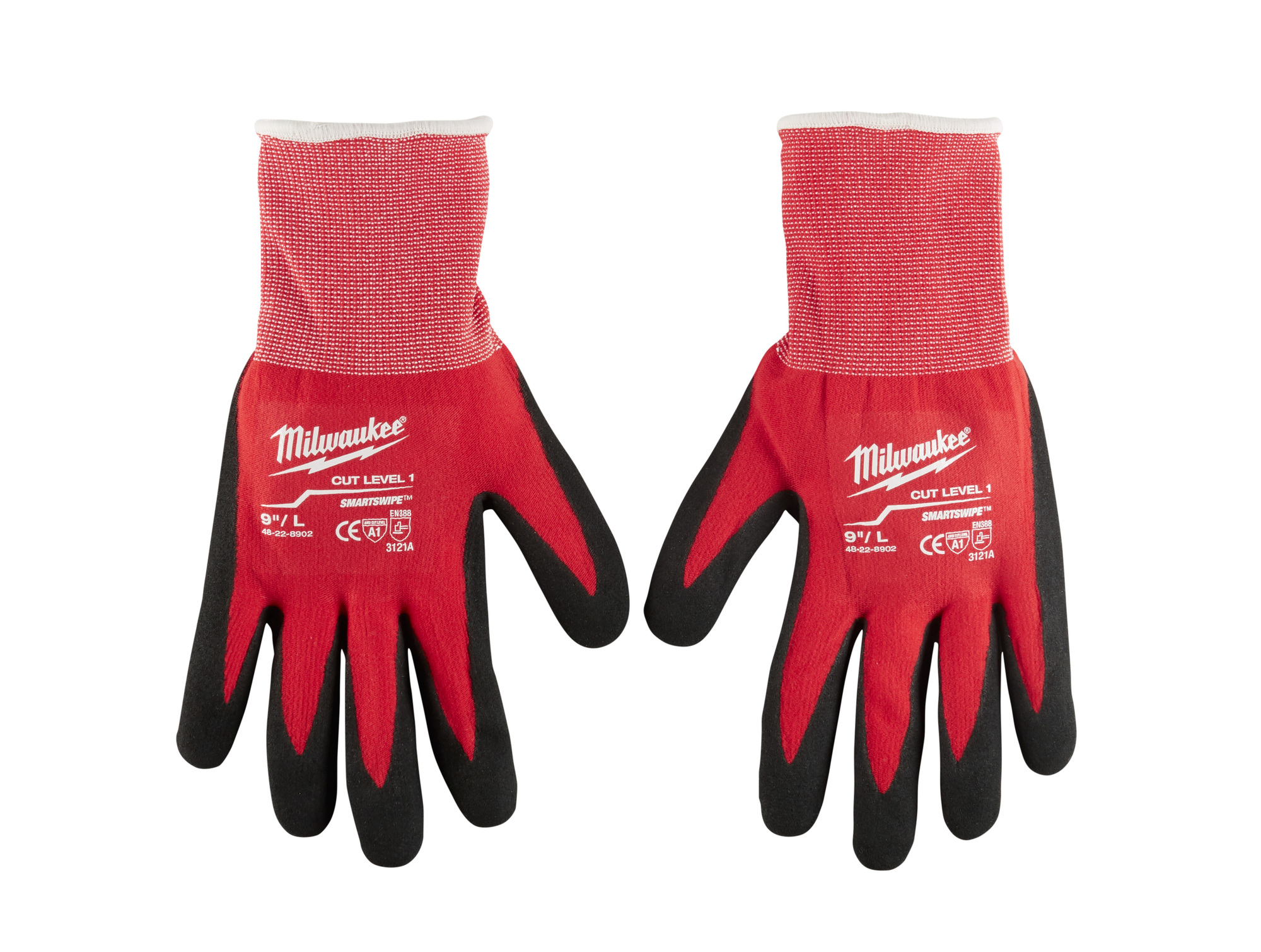 Cut Level 1 Nitrile Dipped Gloves - L