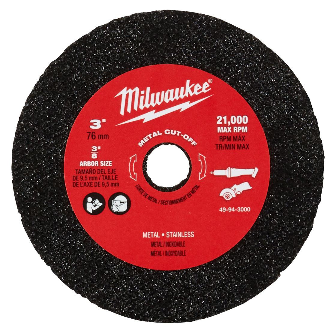 3 In. Cut Off Wheel 3 PK