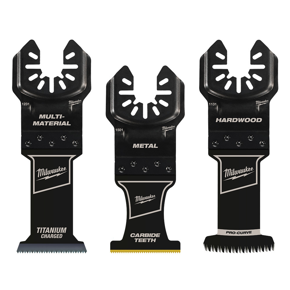 MILWAUKEE OPEN-LOK All-Purpose Multi-Tool Blade Variety Pack 3PC