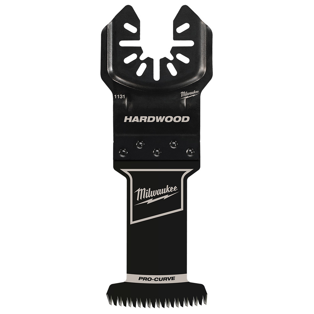 MILWAUKEE OPEN-LOK 1-3/8" HCS Japanese Tooth PRO-CURVE Hardwood Multi-Tool Blade