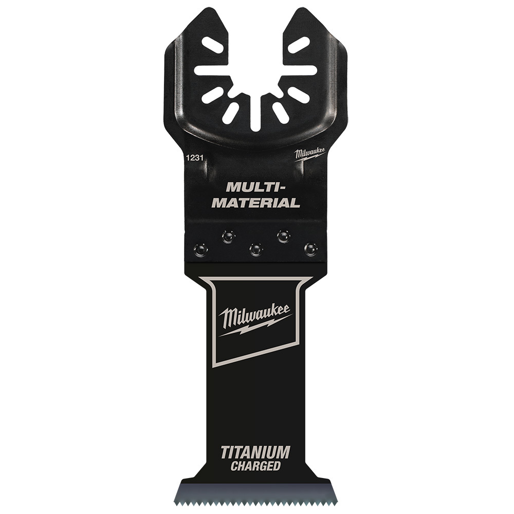 MILWAUKEE OPEN-LOK 1-3/8" TITANIUM CHARGED Bi-Metal Multi-Material Multi-Tool Blades 3PK