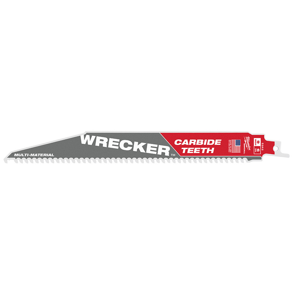 9 6 TPI THE WRECKER with Carbide Teeth SAWZALL Blade 1PK