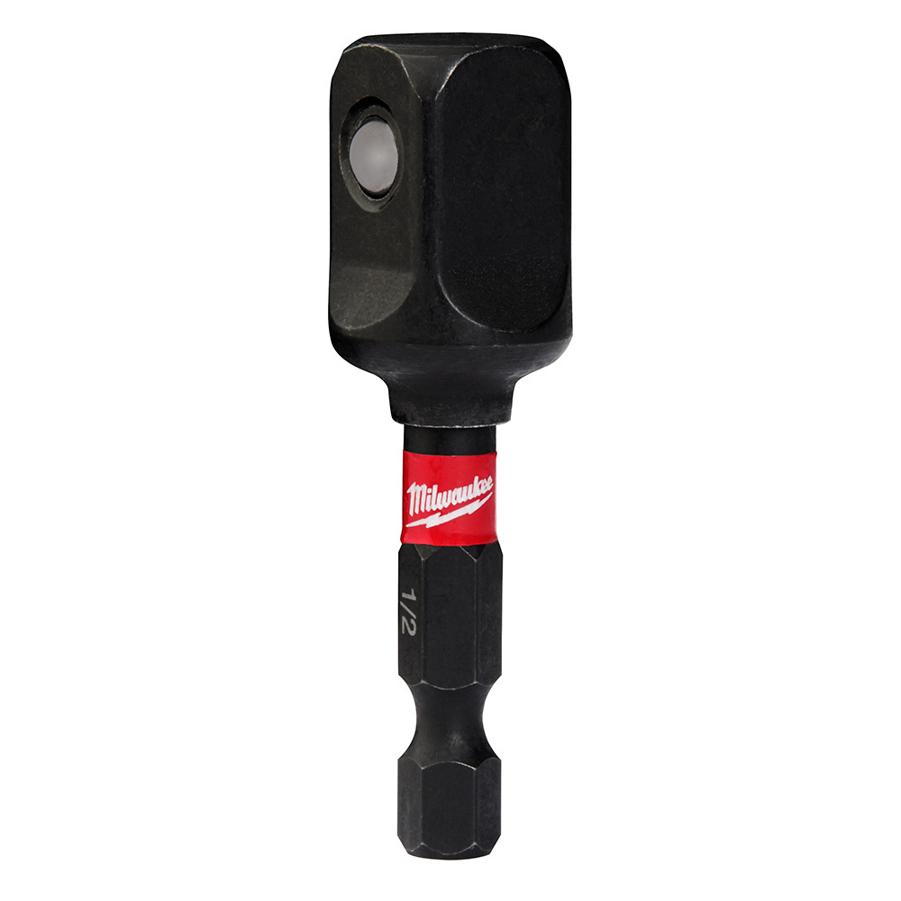 SHOCKWAVE 1/4 in. Hex to 1/2 in. Square Socket Adapter