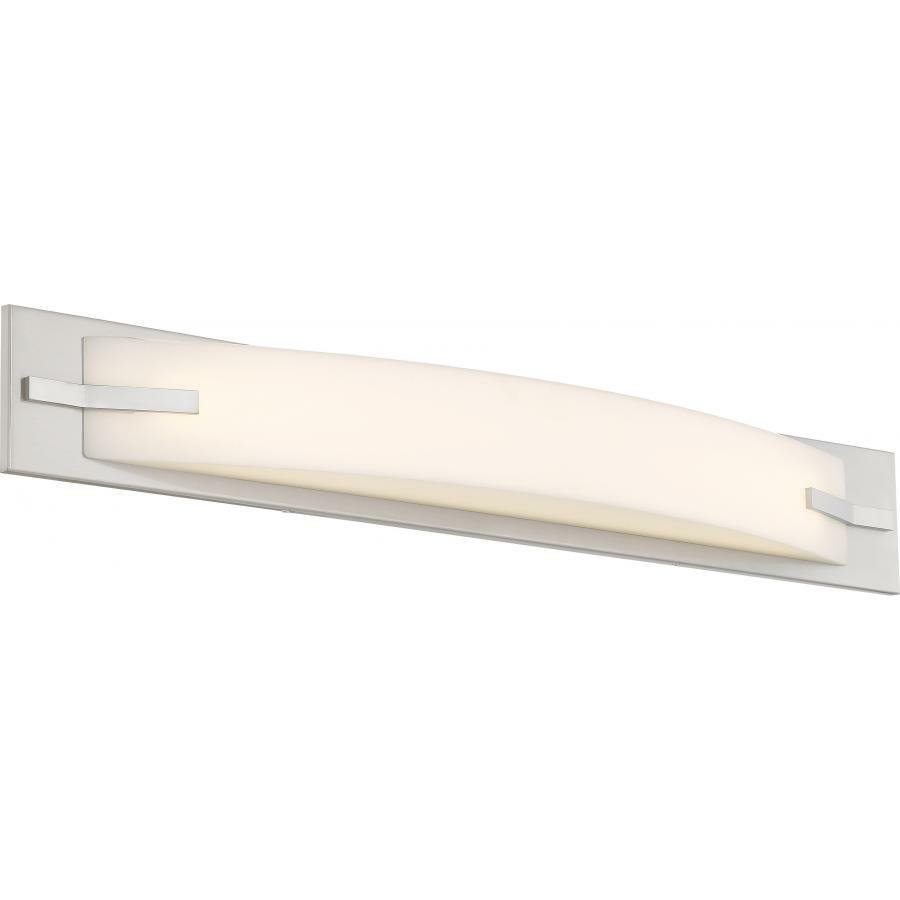 Bow LED 29" Vanity Fixture - Brushed Nickel Finish