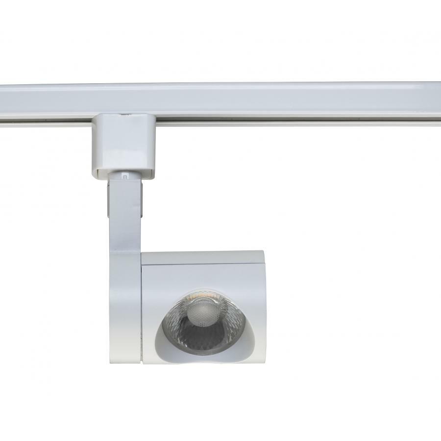1 Light - LED - 12W Track Head - Cylinder - White - 36 Deg. Beam