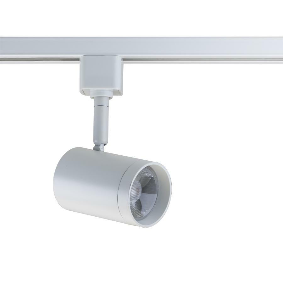 1 Light - LED - 12W Track Head - Small Cylinder - White - 36 Deg. Beam