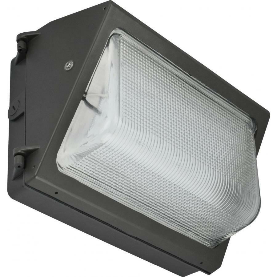 LED Wall Pack - 42W 4000K Bronze Finish 100-277V
