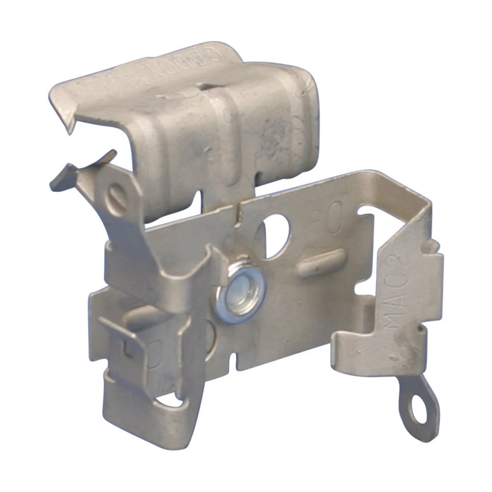 MC/AC Cable to Flange Clip, Side Mount, 1/8"1/4" Flange, 14-2 to 10-3 MC/AC