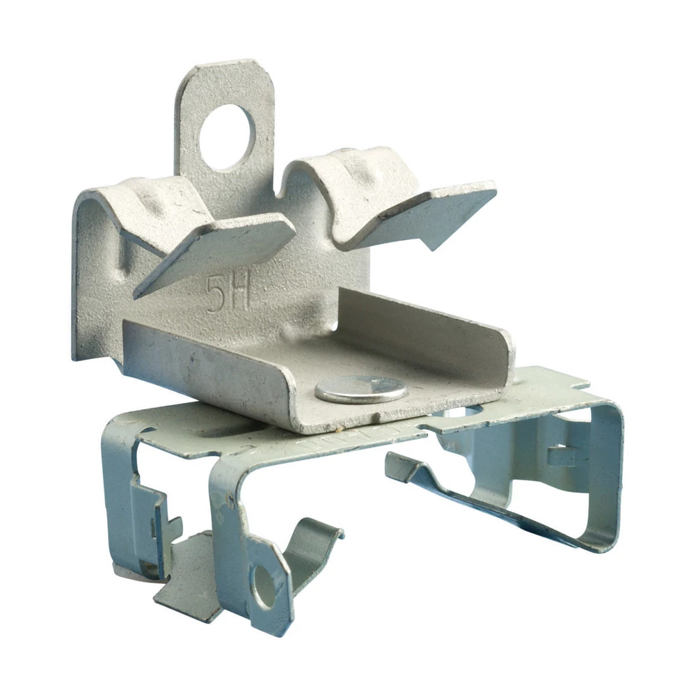 MC/AC Cable to Flange Clip, Bottom Mount, 5/16"1/2" Flange, 14-2 to 10-3 MC/AC