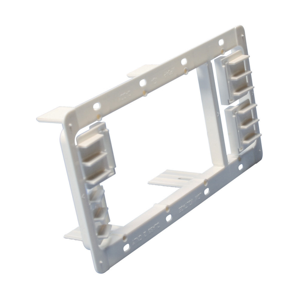 Plastic Low Voltage Mounting Plate, 3, 4 Gang