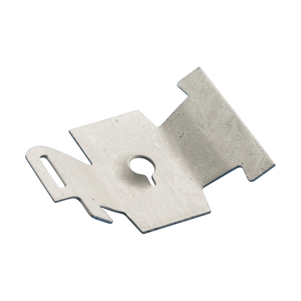Clip-On Strut Nut, Spring Steel, 1/4" Hole, Threaded