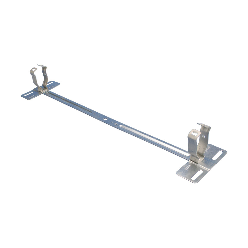 B18-CO Box/Multiple Conduit Hanger, 1/2", 3/4" EMT, 1/4" Hole, Plain
