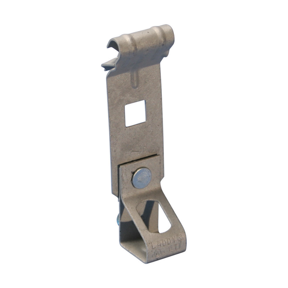 AF-Ti/T Rod to Z Purlin Clip, 1/4" Hole, Threaded, 1/16"?1/4" Flange