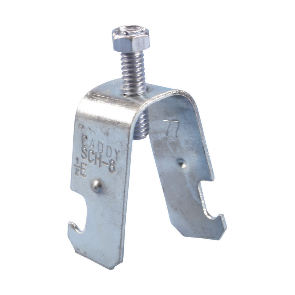 Single Piece Strut Clamp for Conduit, 0.72"1.16" OD, 1" EMT, 3/4" Rigid/Pipe