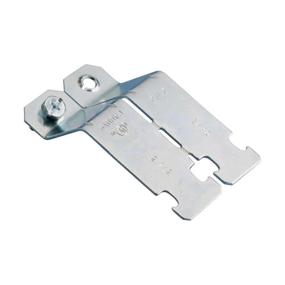 SK Single Piece Strut Clamp for Conduit, Steel, EG, 2 1/2" EMT, 2 1/2" Rigid/Pipe