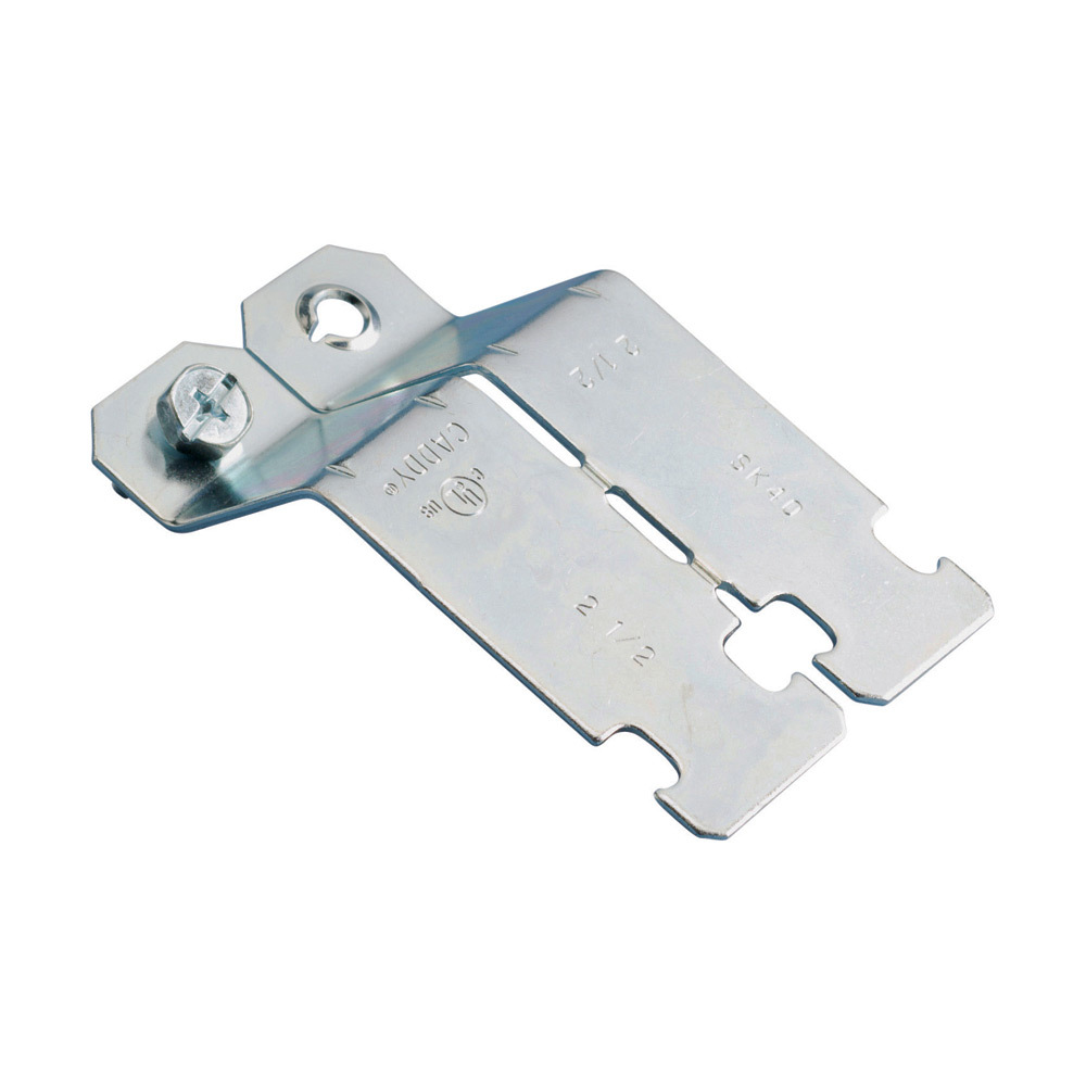 SK Single Piece Strut Clamp for Conduit, Steel, EG, 3" EMT, 3" Rigid/Pipe