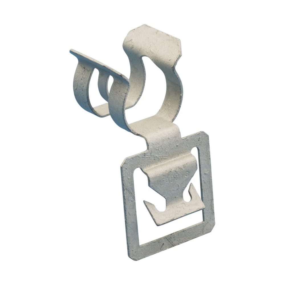 Through Stud Cable/Conduit Clip, 0.433"0.535" OD, 14-2 to 12-3 MC/AC