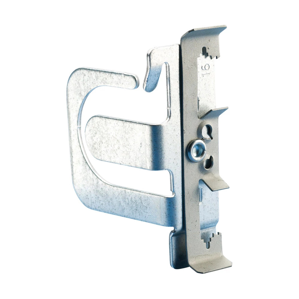 MC/AC Cable Support Bracket with Rod/Wire Clip, 14-3 to 10-2 MC/AC, 8 Cable, 3/8" Rod