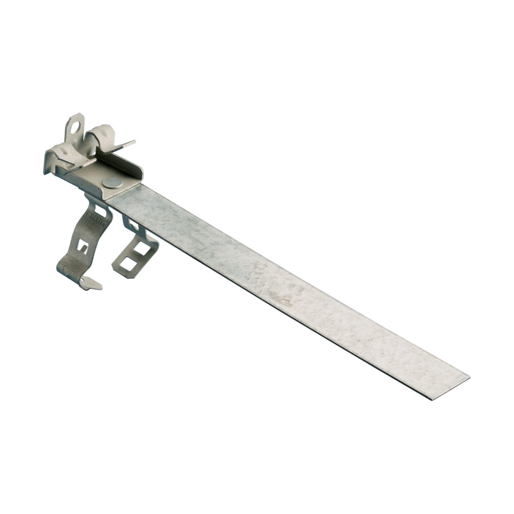 EM-MR Conduit to Flange Clip with Retainer, 1" EMT, 1" Rigid/Pipe, 1/8"?1/4" Flange