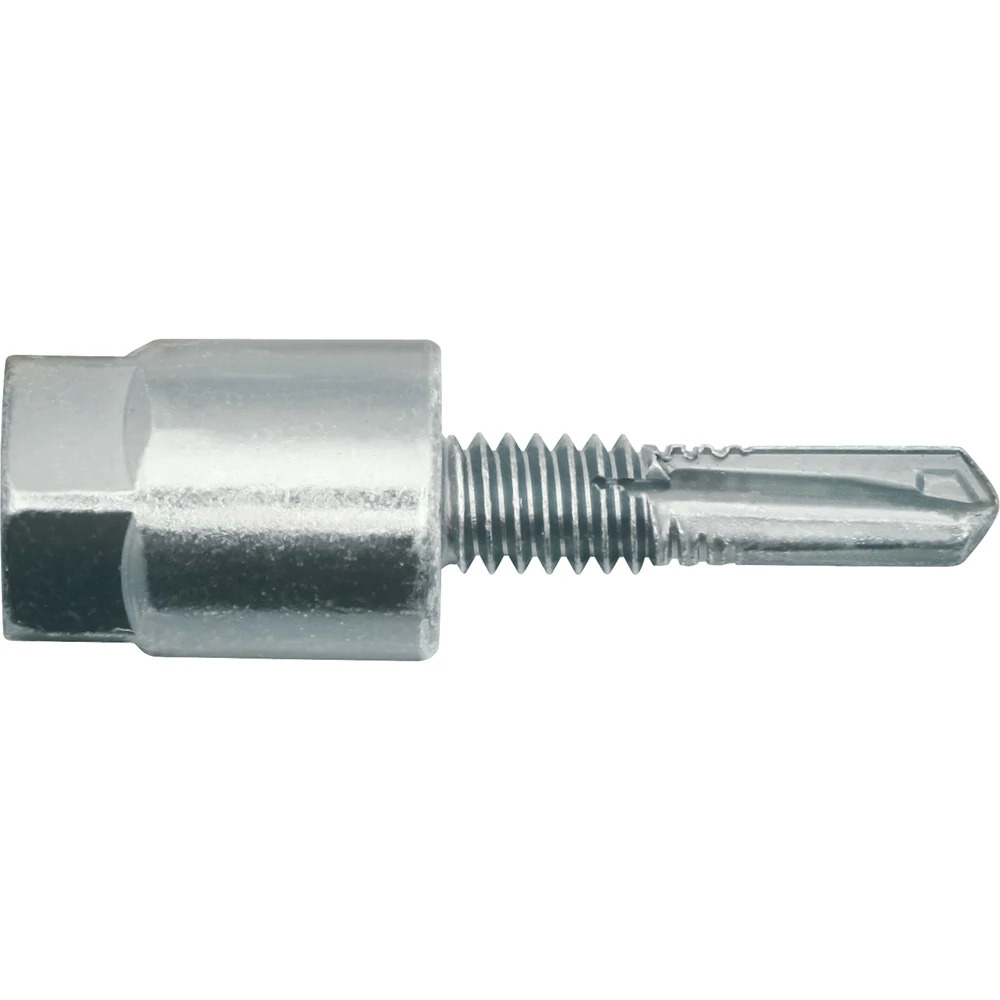 HangerMate Vertical Mount Screw for Steel, 1/4" Rod, 0.06"0.25" Flange