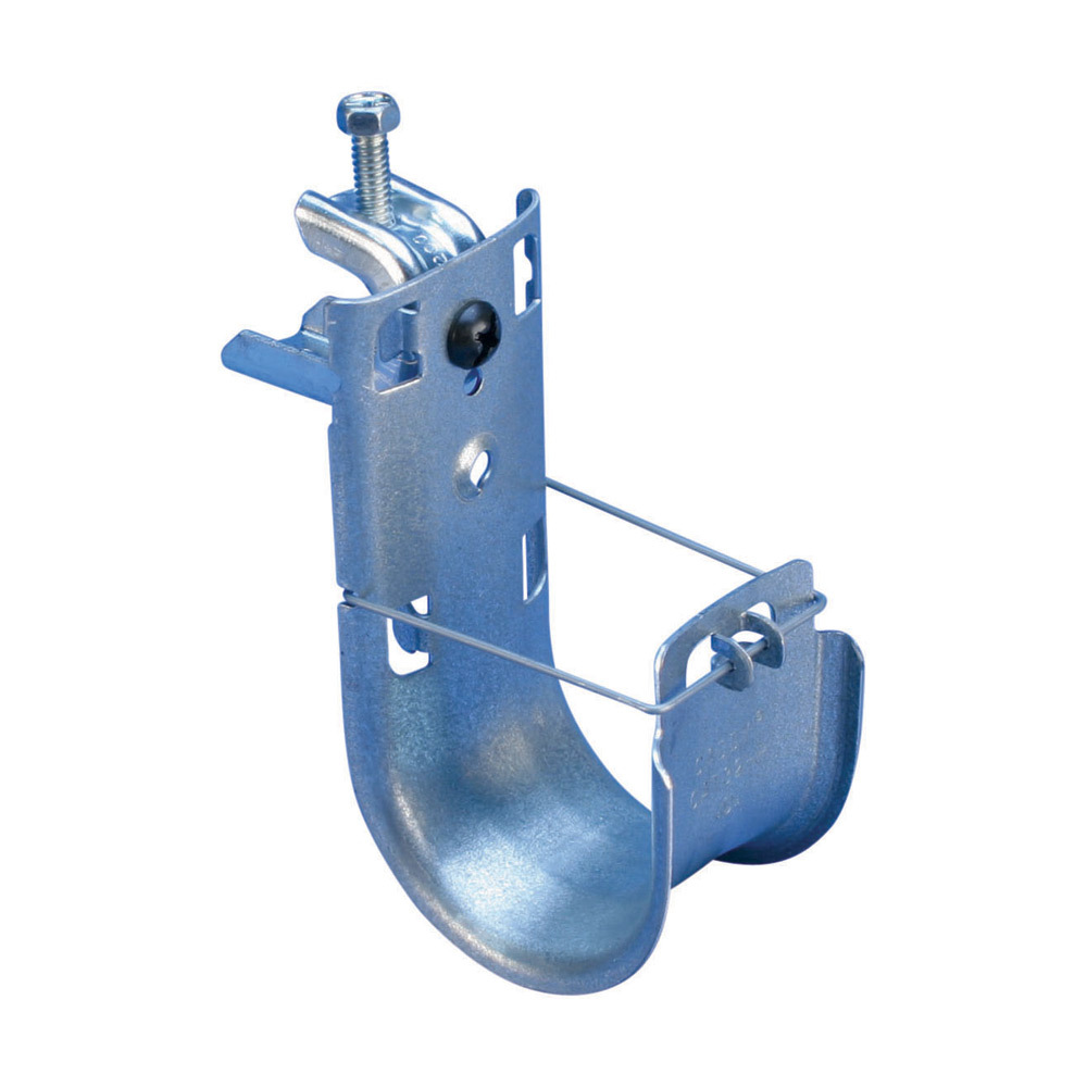 nVent CADDY Cat HP J-Hook with BC200 Beam Clamp, 2" dia, 1/2" Max Flange