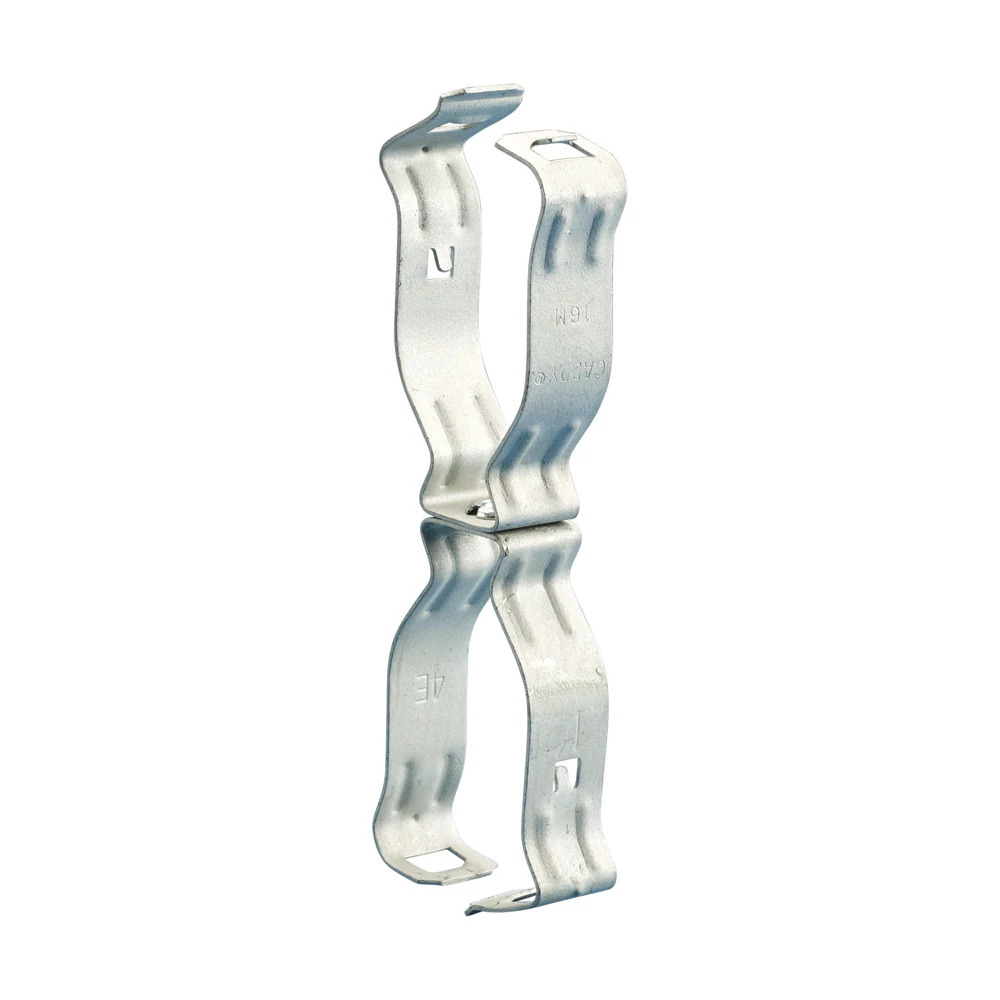 Snap Close Conduit to Conduit Clamp, 1" EMT1, 1/2", 3/4" EMT2, 1.181"1.378" OD1, 0.709"1.181" OD2