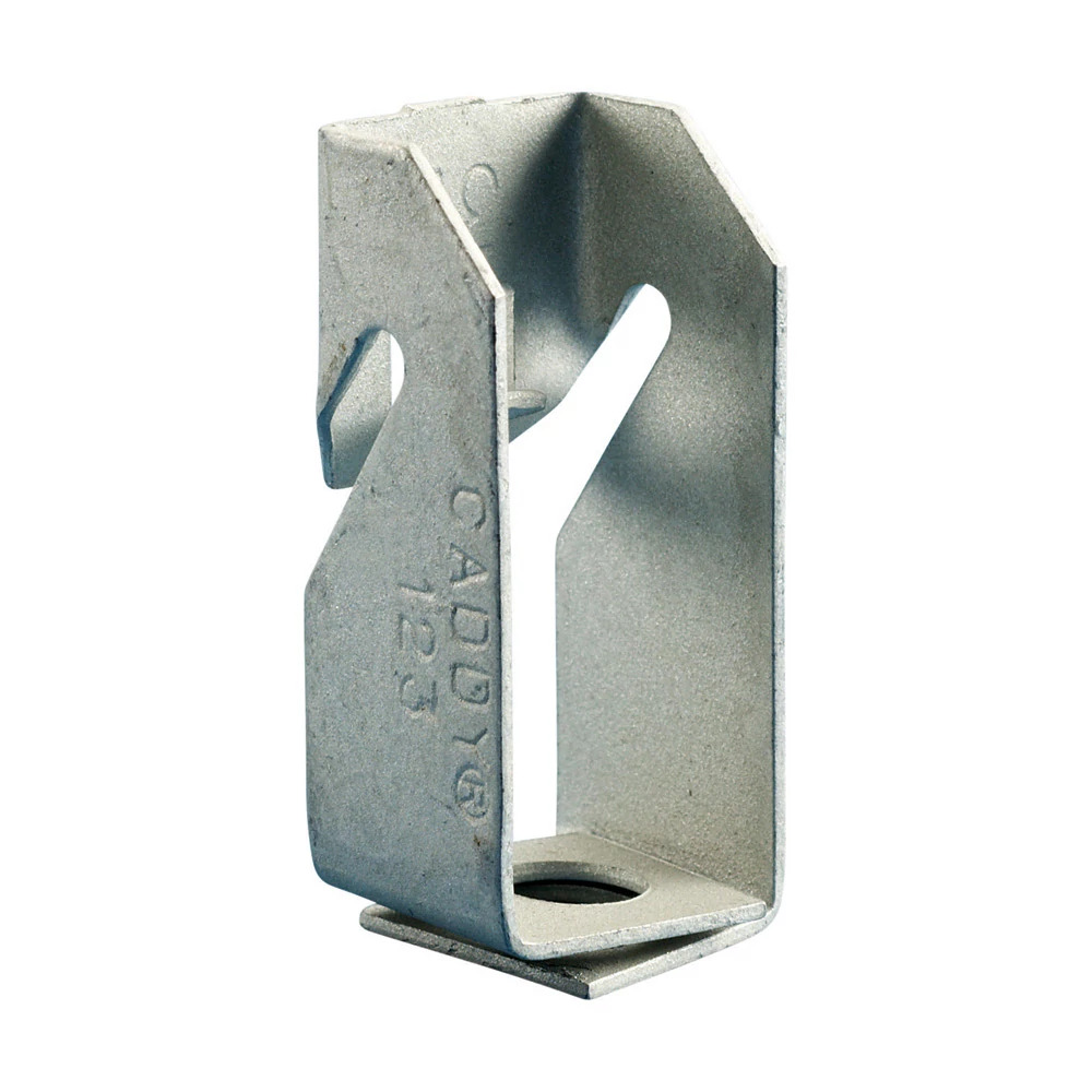123 Series Z Purlin Clip, 1/4" Hole, 0.06"0.1" Flange