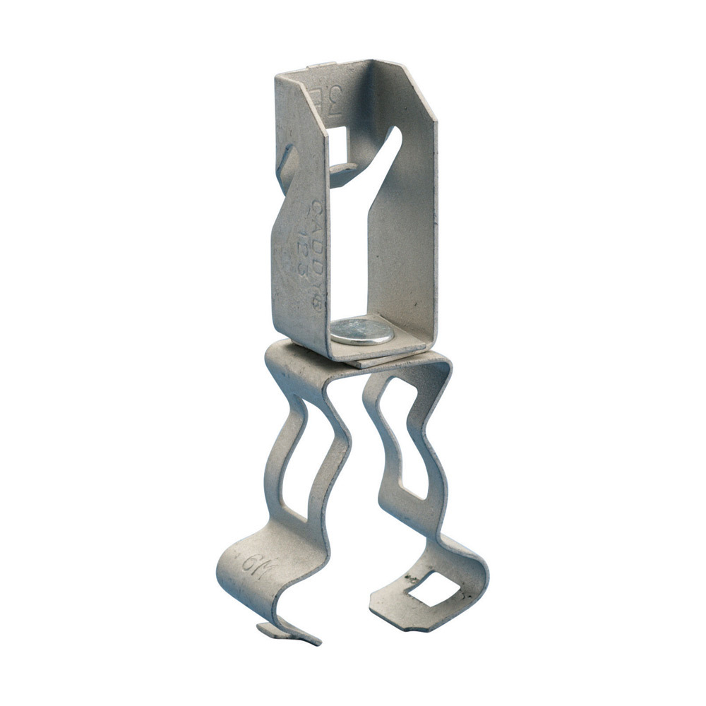 123-M Conduit to Z Purlin Clip, 1/2", 3/4" EMT, 0.709"?1.181" OD, 0.06"?0.1" Flange