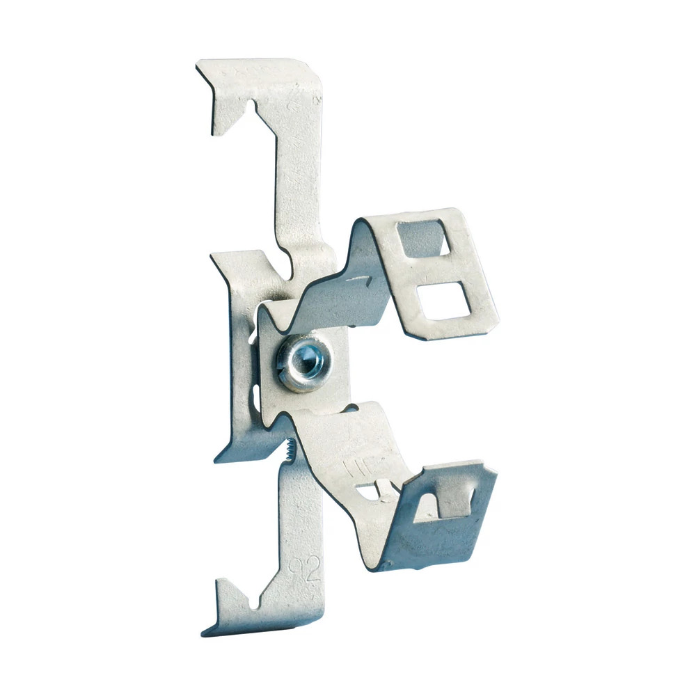Snap Close Conduit to Rod/Wire Clip, 14-2 to 12-3 MC/AC, 0.55"0.71" OD, 1/4" Rod, #12 Wire
