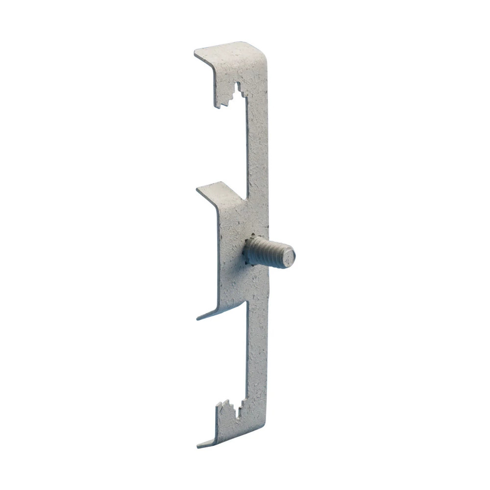 Multi-Function Clip, 1/4" Rod, #12#8 Wire, 1/8"3/8" Flange, 1/4" Screw