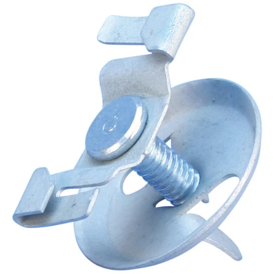 4G9 Twist Clip with Wing Nut, Narrow Grid, 9/16" T-Grid, 1/4" Screw, 5/8" Screw
