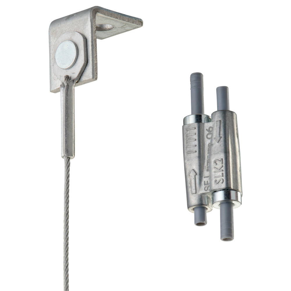 nVent CADDY Speed Link SLK with Angle Bracket, 1.5 mm Wire, 16.4' Length