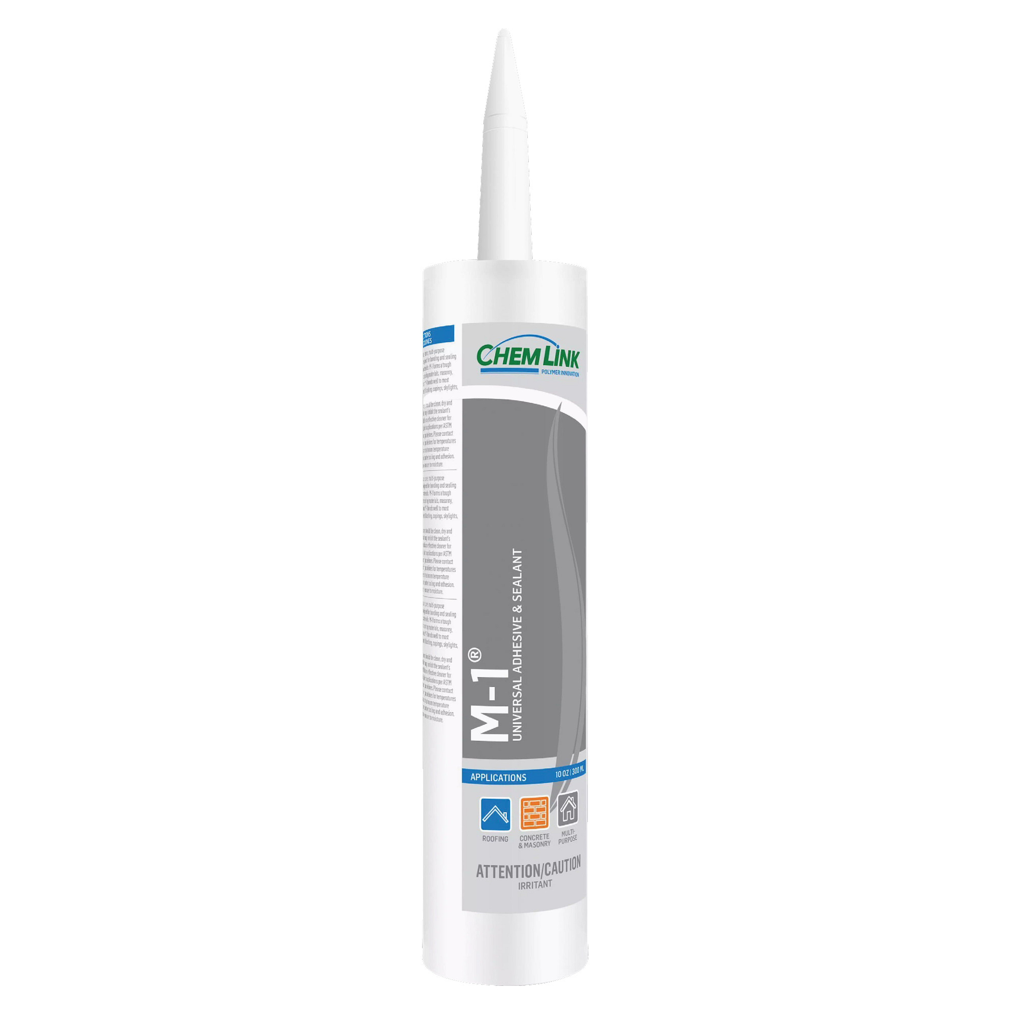 Adhesive, Gray, 10.1 oz