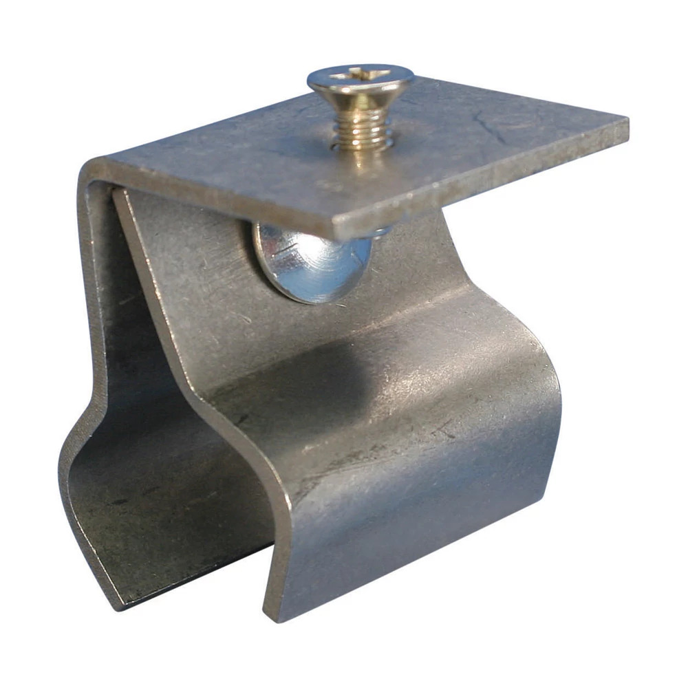 Stamped Standing Seam Clamp, Stainless Steel, M6 Thread Size