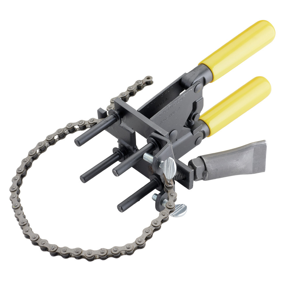 Cadweld Handle Clamp with Chain Support for Vertical Pipe, C, R Price Key