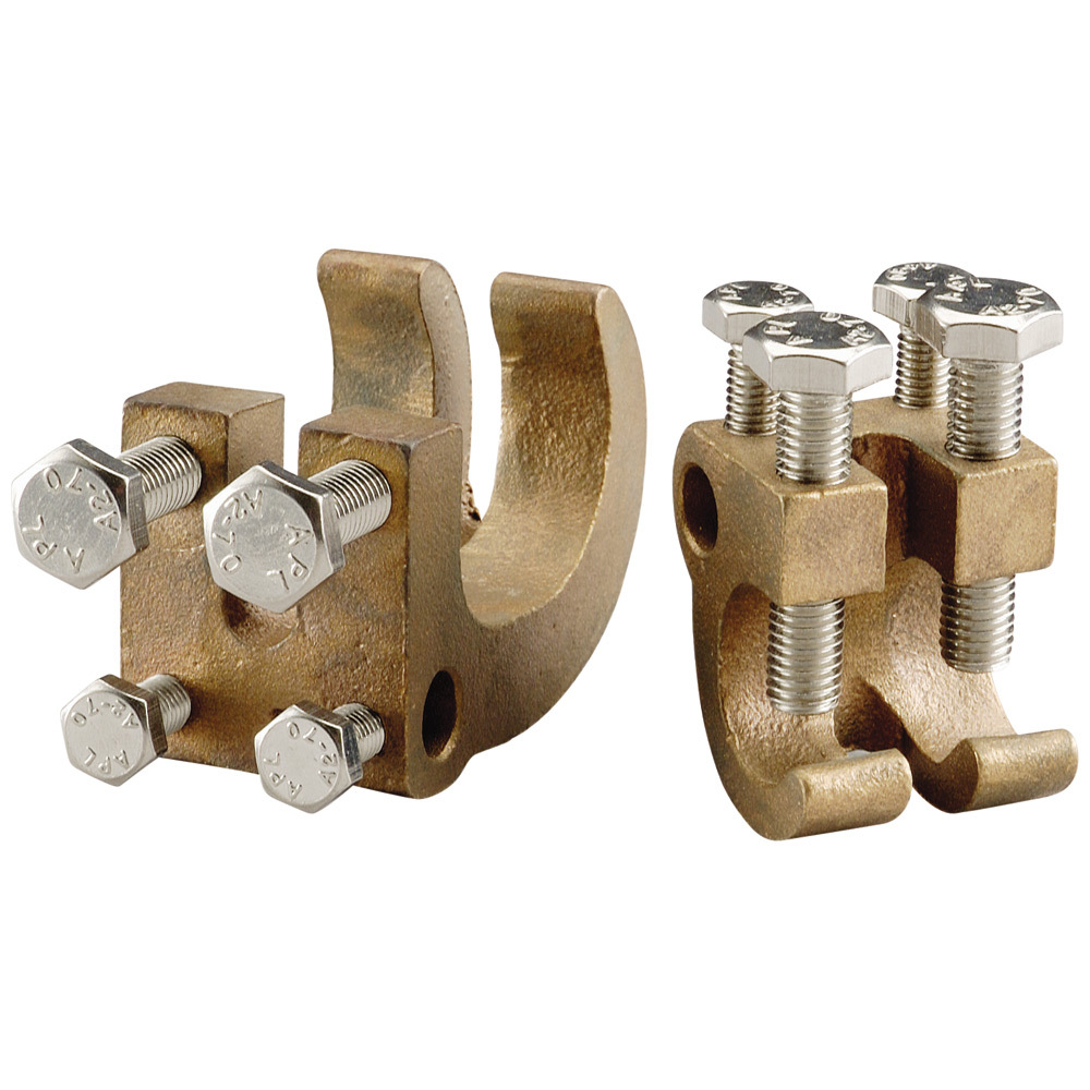 Rebar Grounding Clamp, Heavy Duty, #8 Solid-2/0 Stranded, 10 mm Stranded-70 mm Stranded, 818 mm, #3#6, 10M20M