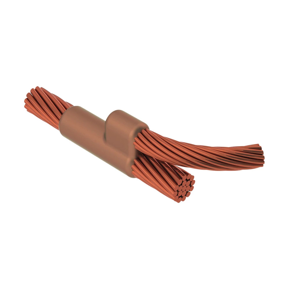 Cable to Cable, PC, #2 Solid, 0.257" Conductor 1 OD, #2 Solid, 0.257" Conductor 2 OD