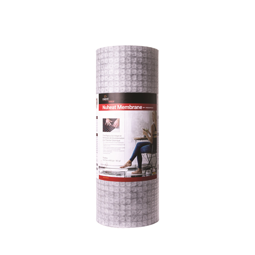 Nuheat Membrane - Large Roll (161 sqft) Roll dimensions 3'3" x 49.5ft