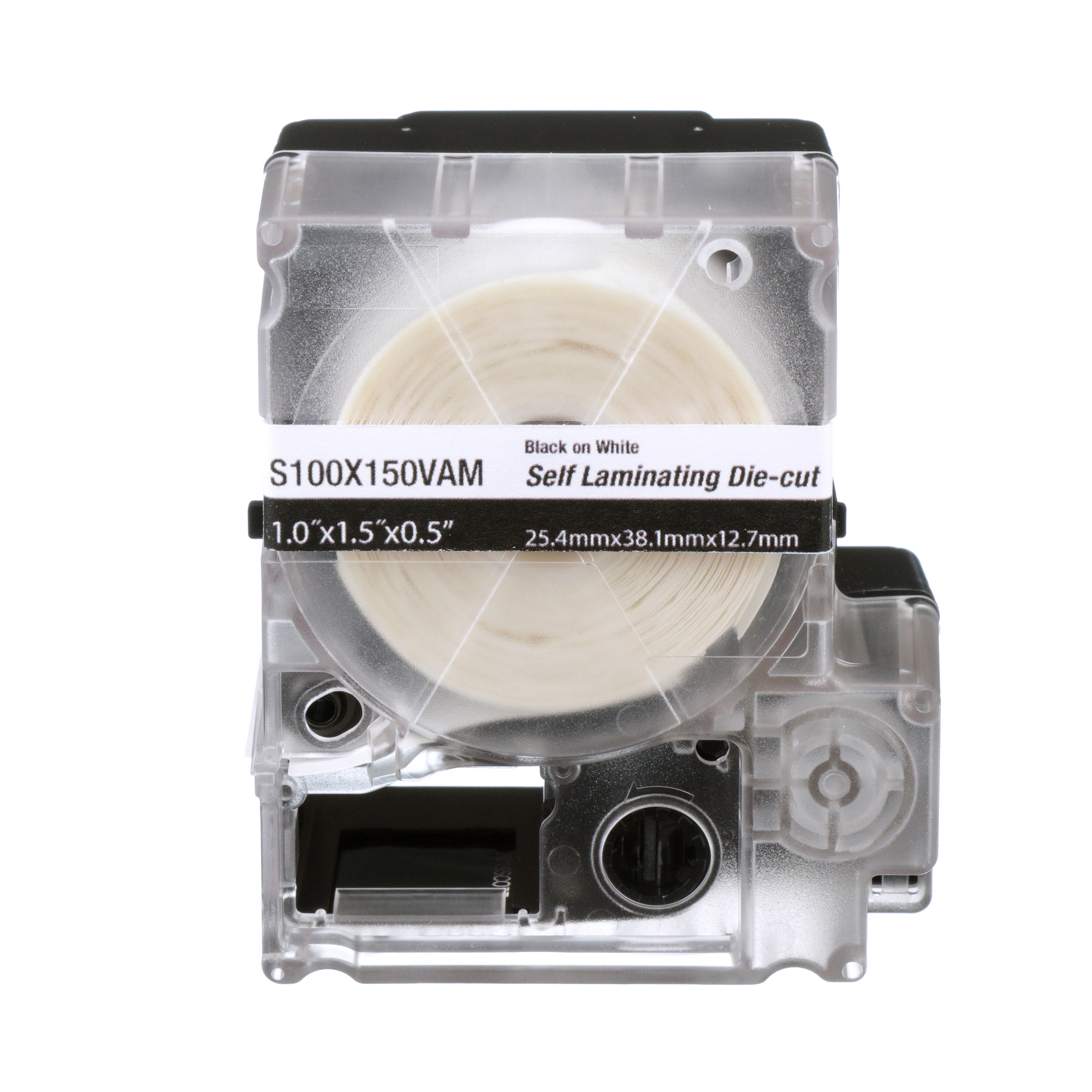 MP Cassette, Self-Laminating Label, Viny