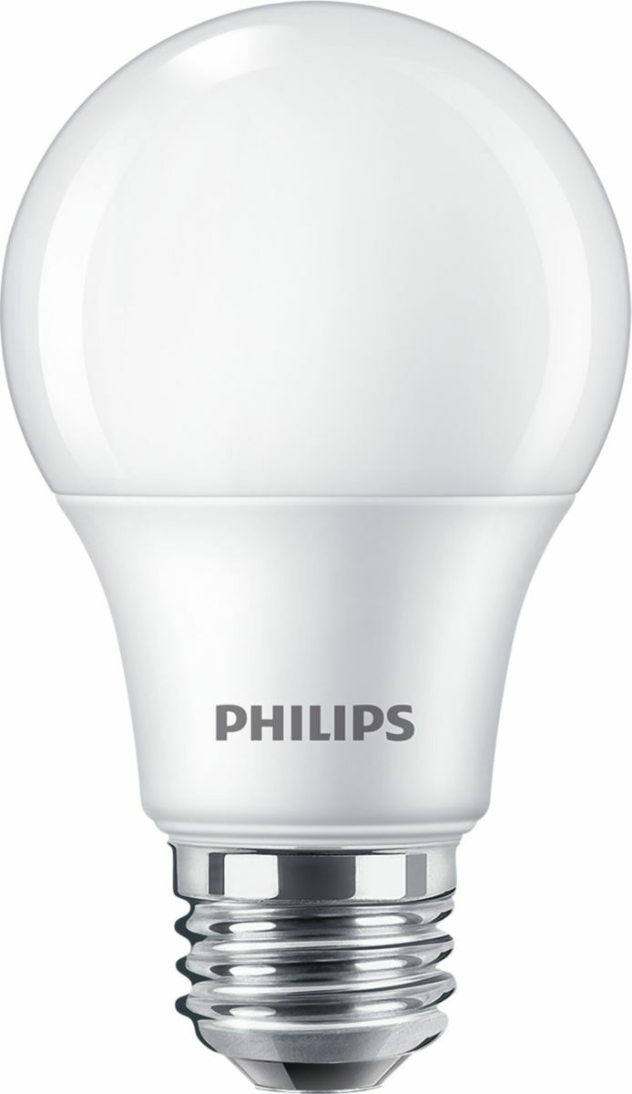 Philips A-shape Dimmable LED lamps are the smart LED alternative to standard incandescents. The unique lamp design provides omi-directional light with excellent dimming performance.