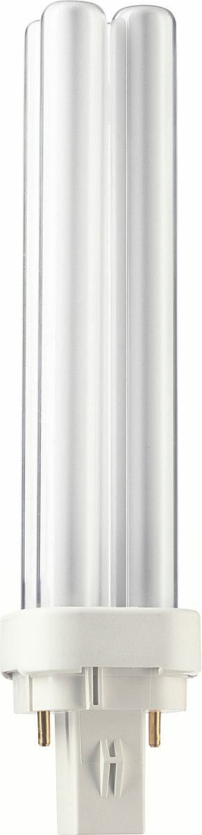 High Color Rendering, High Efficacy, Long Life Lamps Philips Linear Compact Fluorescent Lamps offer designers, specifiers and end-users new levels of efficiencies and versatility in sizes,configurations and application possibilities. With so many elegant fixtures available to complement their small size, high light output and advanced technology, Philips Energy Advantage lamps are fast becoming the preferred choice when maximum effciency and sleek design solutions are required. Enhanced performance - 80% light output between 55 and 127 F*;Sustainable lighting solution.;Compact quad tube design;* 80% light output in a base-up position